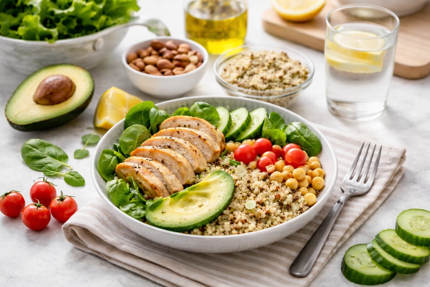 prehrana za mršavljenje s uravnoteženim obrokom